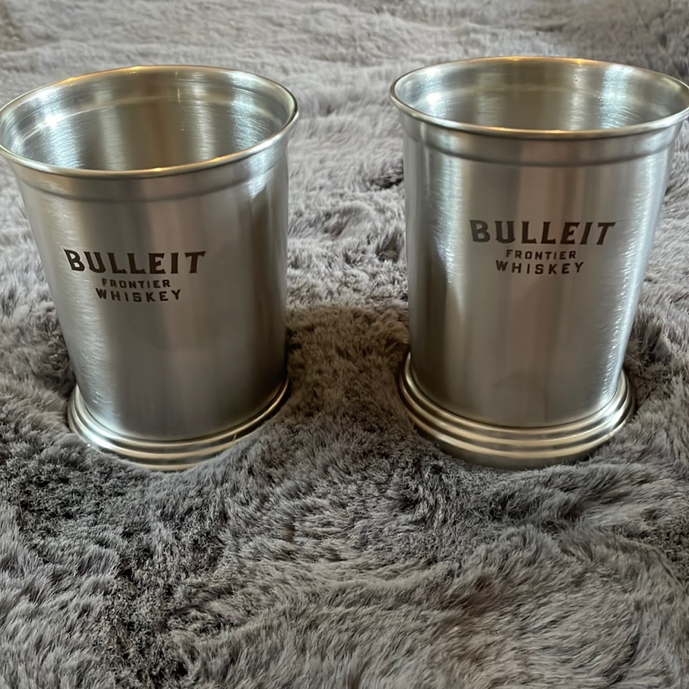 Bulleit Frontier Whiskey Aluminum Mint Julep Cup